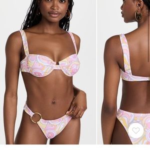 CIN CIN Ariel bikini top and bottom both size SM.
